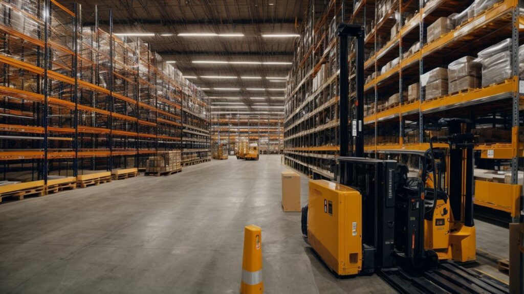 How to improve warehouse safety with pallet racking