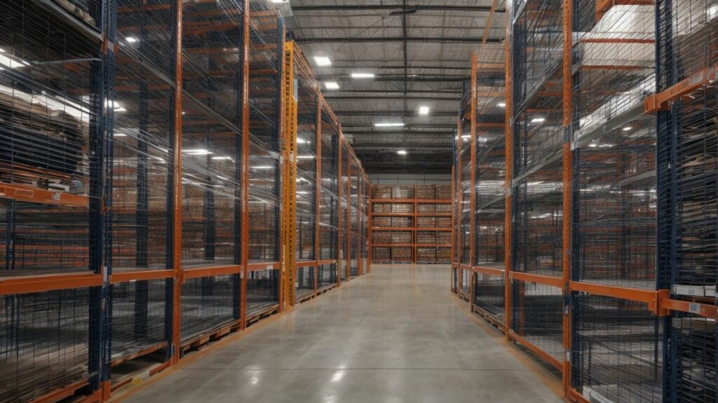 The benefits of using wire mesh decking with pallet racking